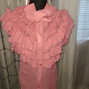 Ruffled blouse